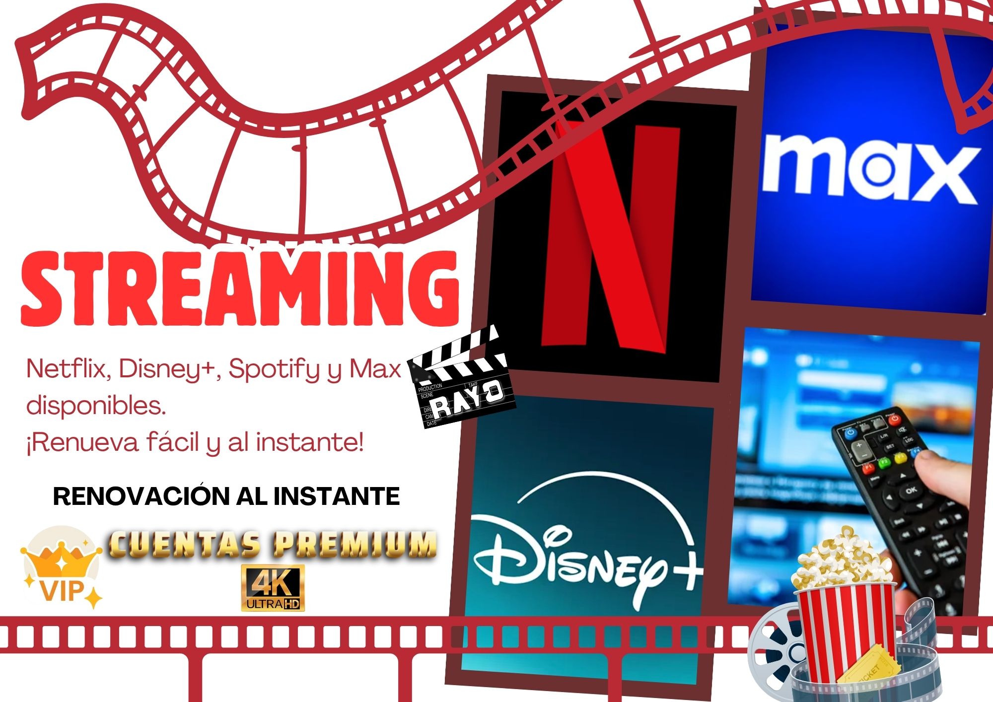 RAYO Netflix mas detalle
