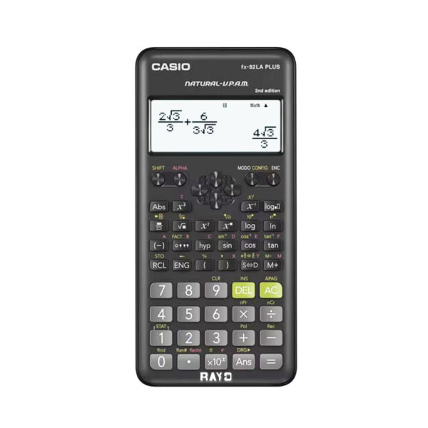 Calculadora Casio Cientifica fx-82LA PLUS 2nd Edición